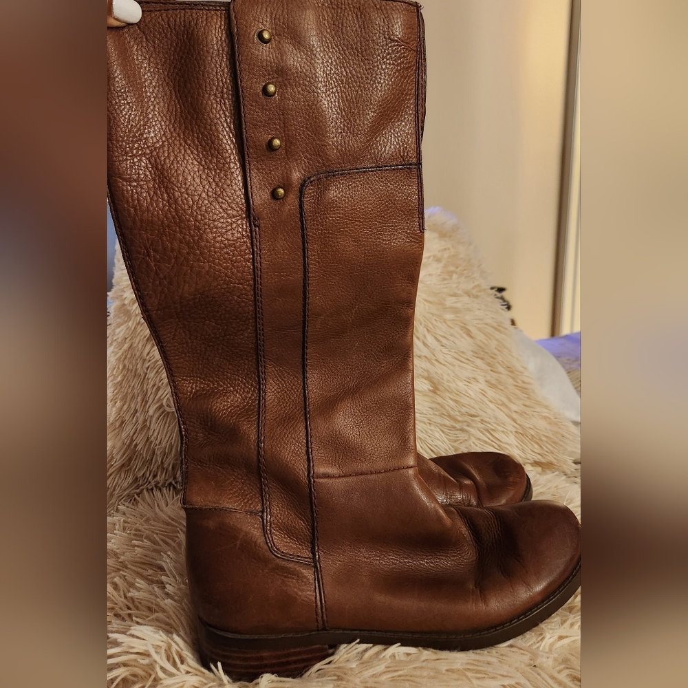 Brown Leather Boots